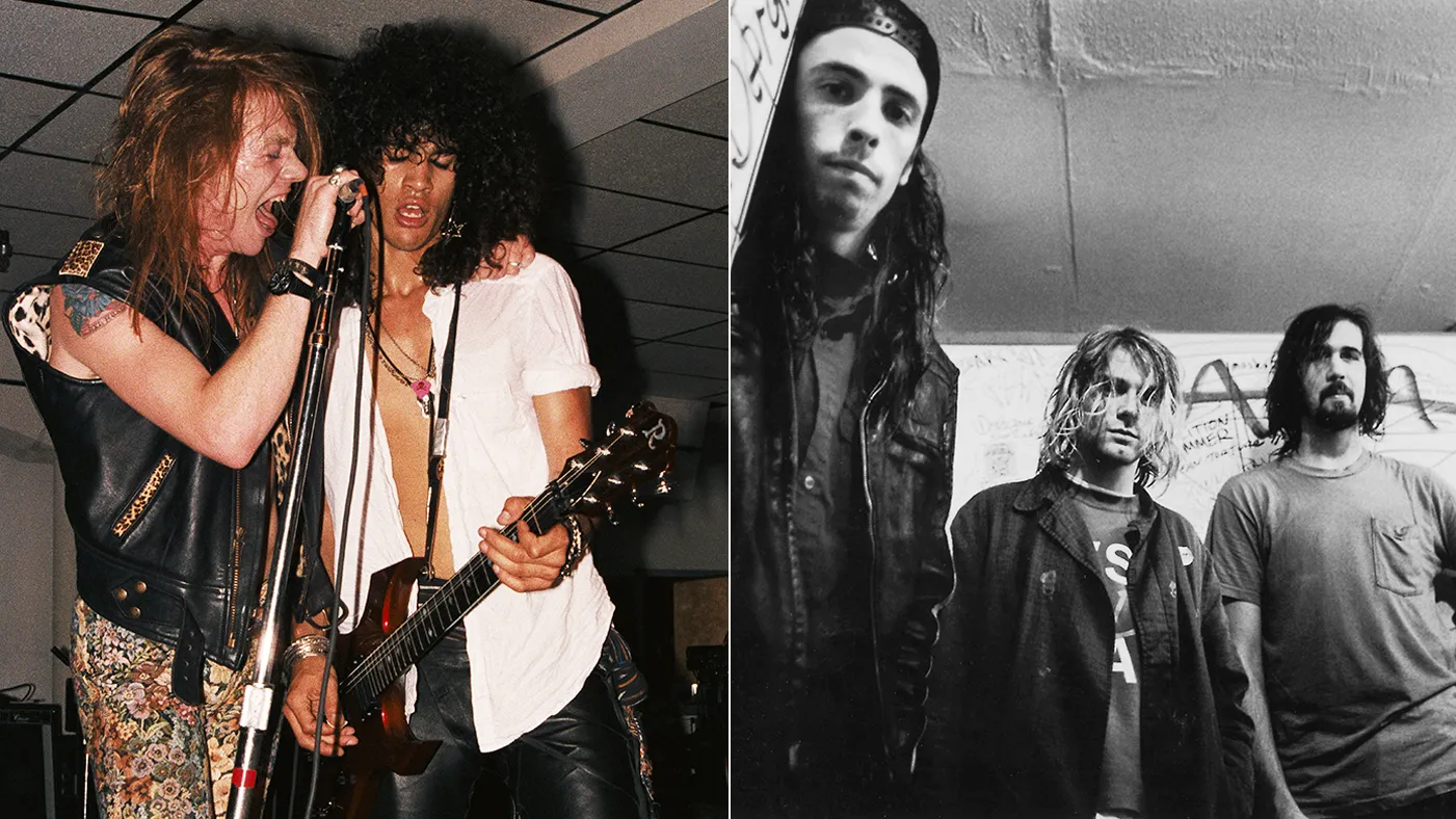 Guns N' Roses and Nirvana