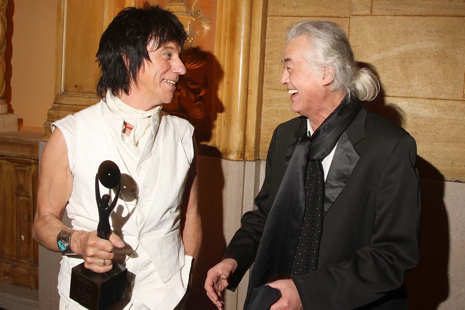 Jimmy Page and Jeff Beck