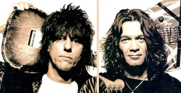 Jeff Beck and Eddie Van Halen