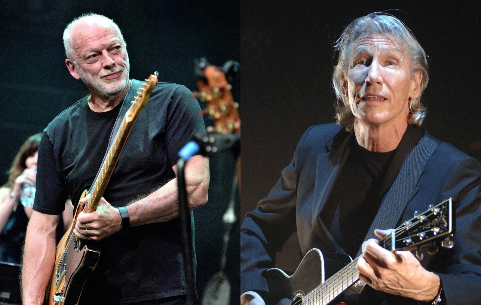 david gilmour and roger waters